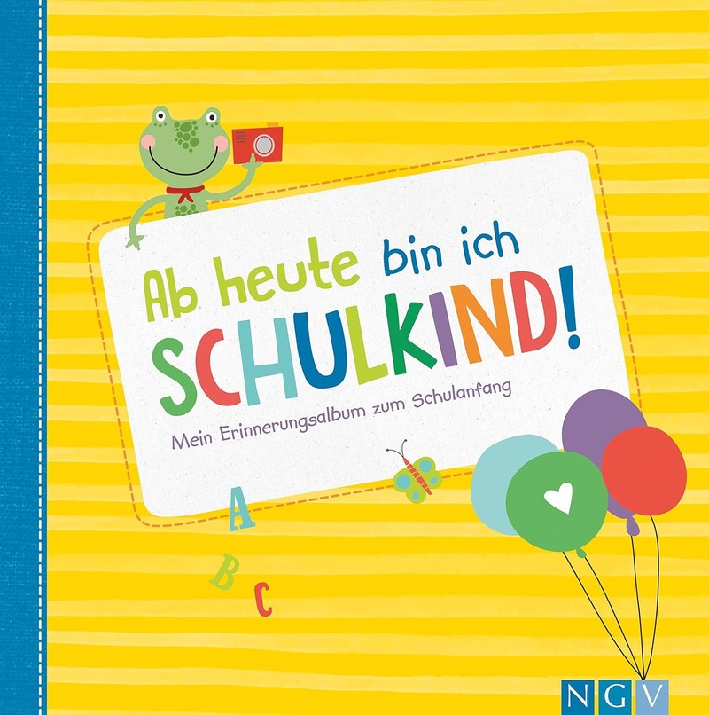Ein Erinnerungsalbum zum Schulanfang ist ein Geschenk fürs Leben.
