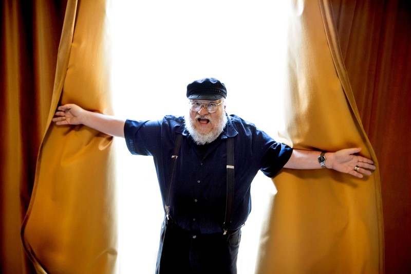 George R. R. Martin erschuf die beliebte Fantasy-Buchreihe.