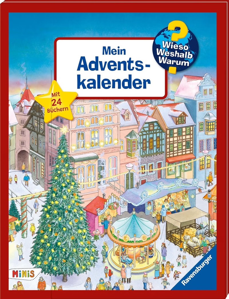 Der „Wieso? Weshalb? Warum?“-Adventskalender bietet Spaß und Wissen für Vorschulkinder.