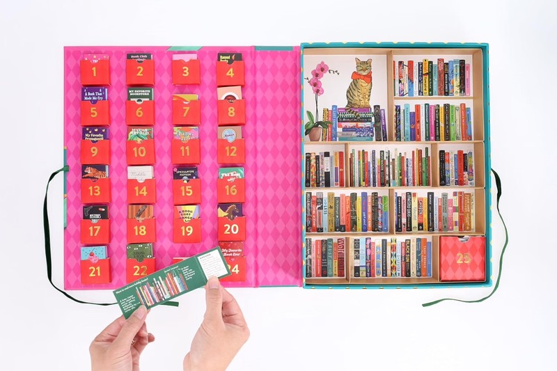 Niedlich ist der englische Booklover-Adventskalender.