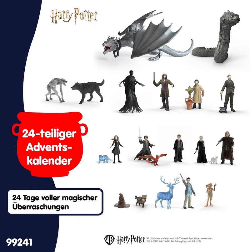 Schleich bietet den Potter-Fans 2026 eine Sammlung toller Figuren.