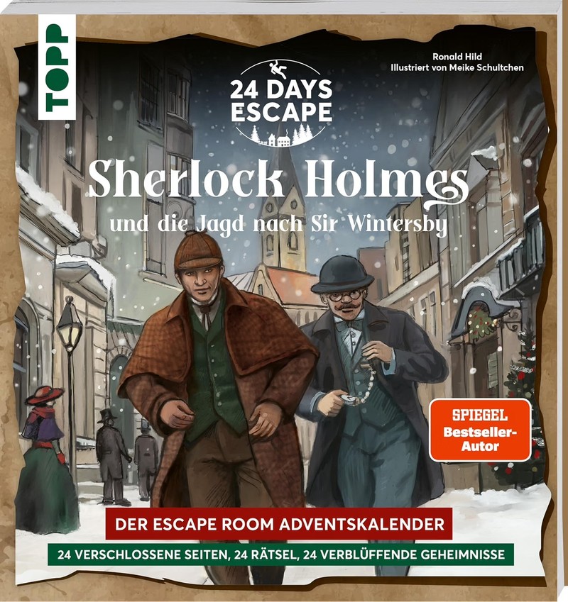 „Sherlock Holmes und die Jagd nach Sir Wintersby“ ist der Krimi-Adventskalender für 2026.